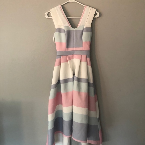 ASOS stripe Bardot dress - Picture 5 of 7